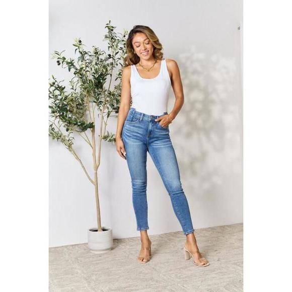 BAYEAS Skinny Cropped Jeans - Picture 4 of 11